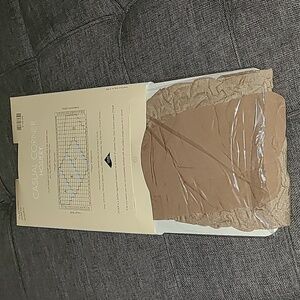 Nude Pantyhose Silky Lycra Sheer‎ control top sandalfoot hosiery